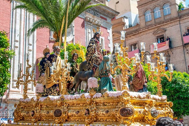 hermandad de la borriquita sevilla domingo de ramos