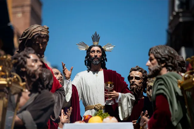 la cena sevilla domingo de ramos
