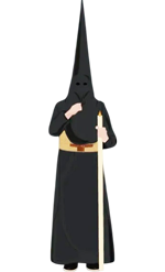 nazarenos pasión y muerte color túnica