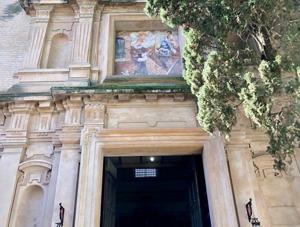 Iglesia Santa Maria de la Paz mortaja sevilla